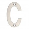 Litera "C" 75 mm stal nierdzewna