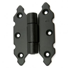 Zawias do okiennic łamanych 90x60mm czarny mod. 9010