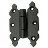 Zawias do okiennic łamanych 90x60mm czarny mod. 9010