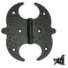 Zawias 125x114x2 czarny mod.553