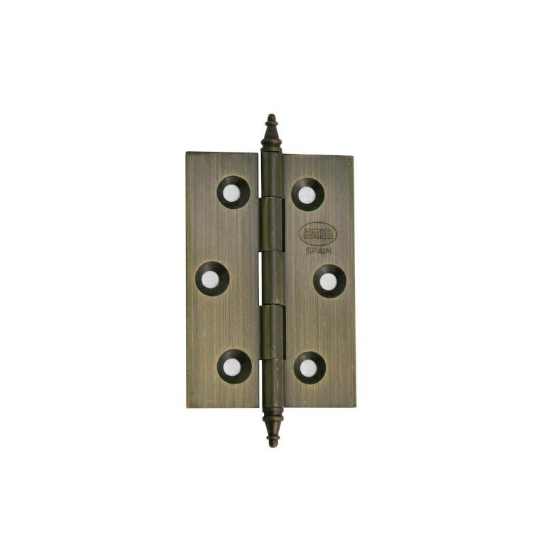 Zawias mosiężny 60x40mm złoto antyczne splatany mod. 1003