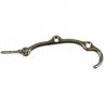 Hak IPA 21378 żółty ocynk 120mm