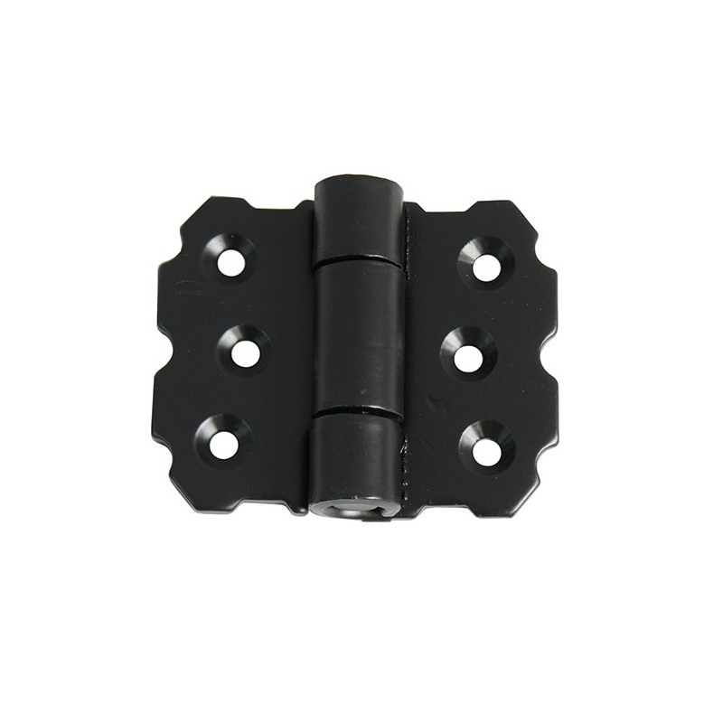 Zawias do okiennic 55x70x3mm czarny matowy mod.9000 DIS