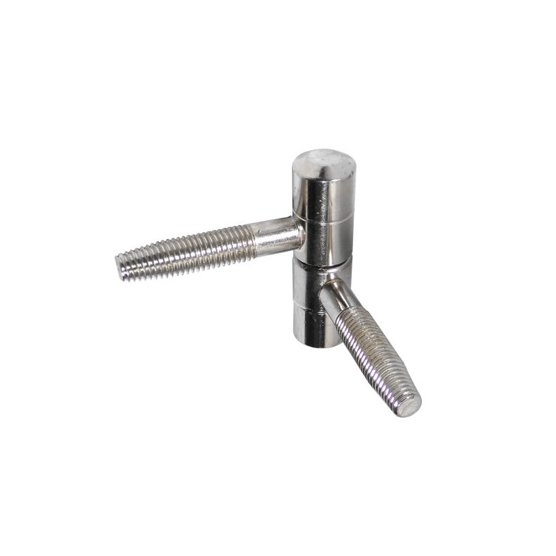 Zawias wkręcany 14x50mm niklowany mod. 119 AGB