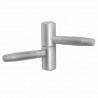 Zawias wkręcany 16x54mm chrom mat mod. 118 AGB
