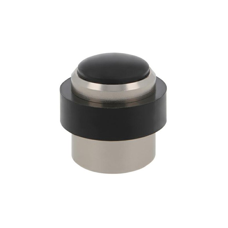 Odbój aluminiowy 30x36mm nikiel satyna podłogowy mod.205