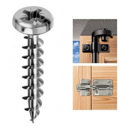 Wkręty chrocynk 4x20mm łeb walcowy soczewkowy PZ Panelvit 100szt.