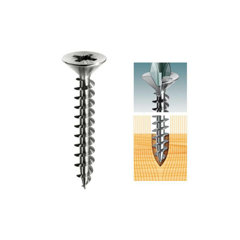 Wkręty Inox 4,5x60 PZ łeb stożkowy Panelvit 100szt.