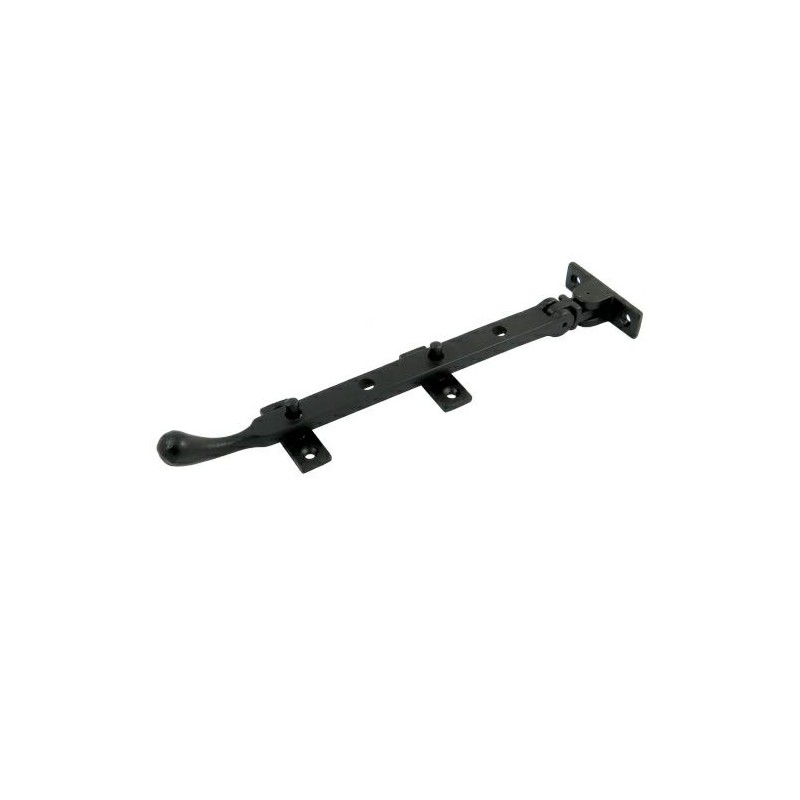 Ogranicznik okienny Blokada otwarcia 254mm główka czarna