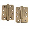 Zawias do drzwi 102x76mm stal nierdzewna INOX miedziany splatany 2szt.