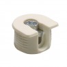 Złącze meblowe 20mm M6 plastik białe mod.40