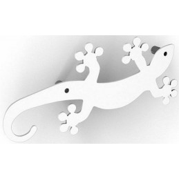 Wieszak GEKO biały