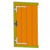Zawias pasowy 4500-240 prosty czarny