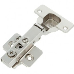 Zawias puszkowy 35mm samozamykający niklowany front nakładany CLIP mod.5000