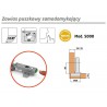 Zawias puszkowy 35mm samozamykający niklowany front nakładany CLIP mod.5000
