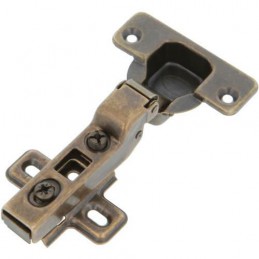 Zawias puszkowy bliźniaczy 35mm złoto antyczne CLIP mod. 4100