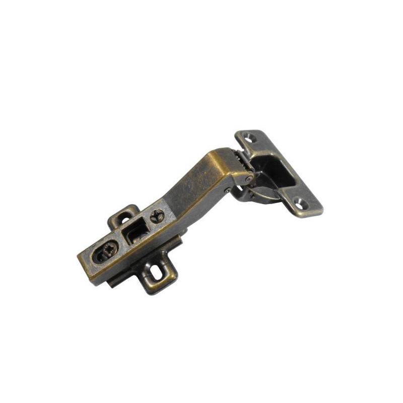 Zawias puszkowy 35mm złoto antyczne do szafek narożnych +45 ° mod.4401 ZAMAC