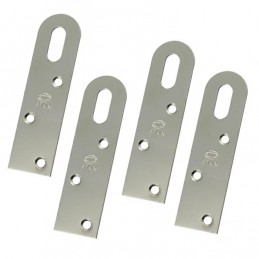 Wieszak do szafek 80x22mm niklowany 4 szt. mod.1 DIS