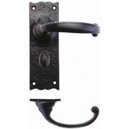 Klamka 50x150 czarna na WC