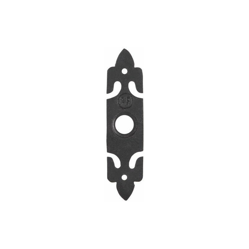 Szyld pod przycisk dzwonka 30x127mm czar