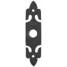 Szyld pod przycisk dzwonka 30x127mm czar