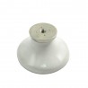 Gałka meblowa ceramiczna 45mm biała malowana kwiaty Decore Floreale IT-P48