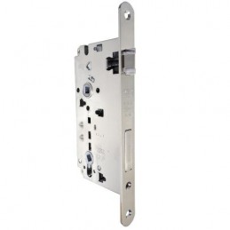 Zamek łazienkowy 85/60 F22 niklowany SICUREZZA 2.0