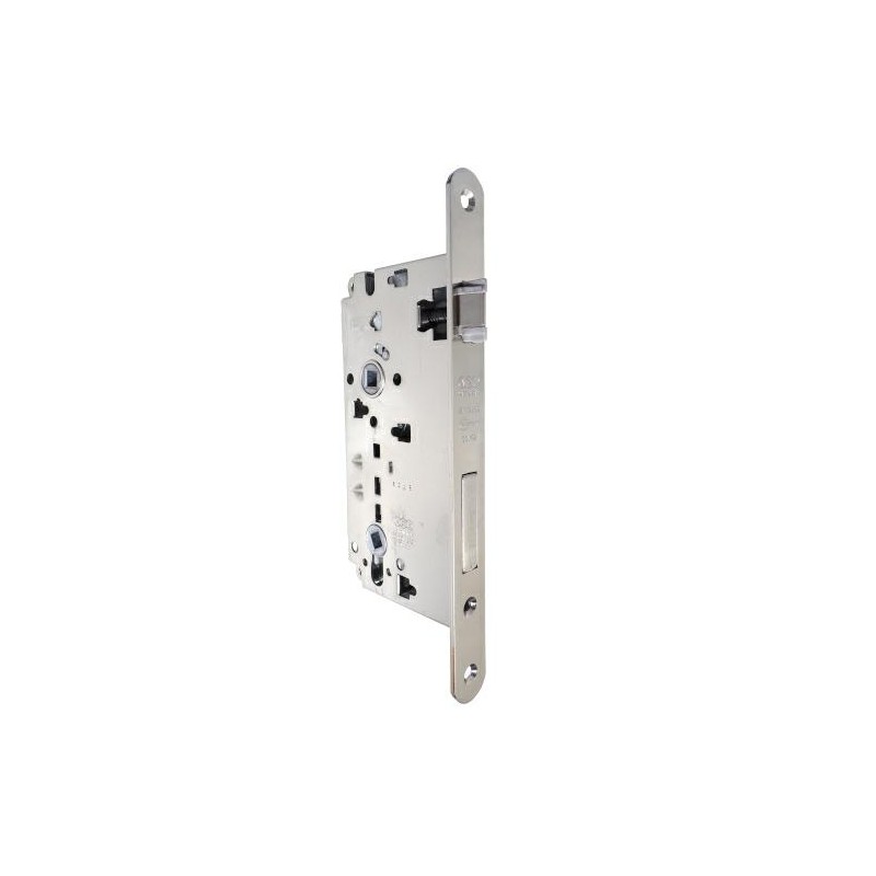 Zamek łazienkowy 85/60 F22 niklowany SICUREZZA 2.0