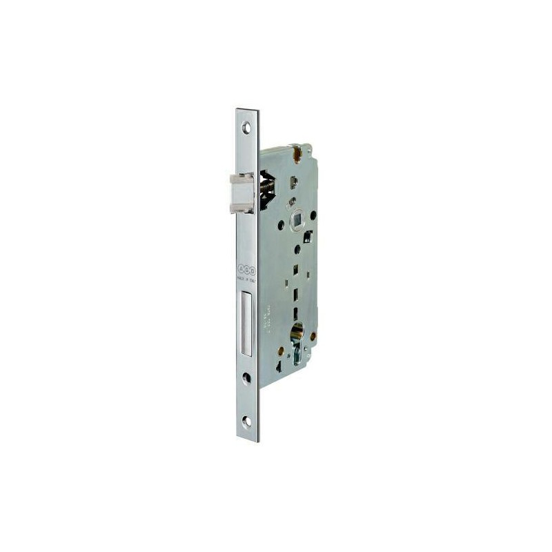 Zamek na wkładkę 85/60 czoło prost. 22x238 niklowany SICUREZZA 2.0