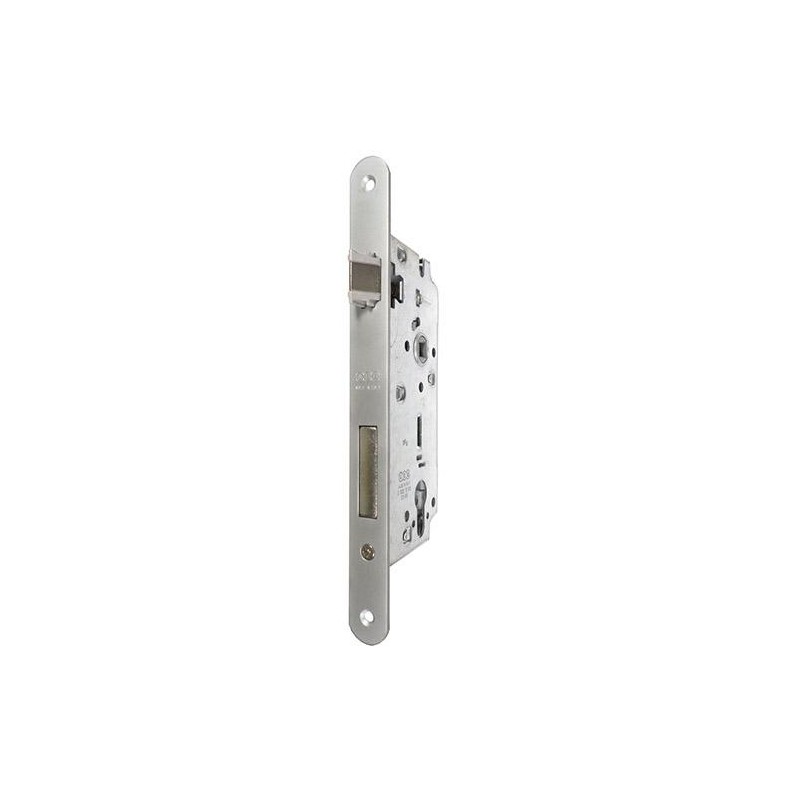 Zamek na wkładkę 85/45 chrom mat czoło 22x238 SICUREZZA 2.0