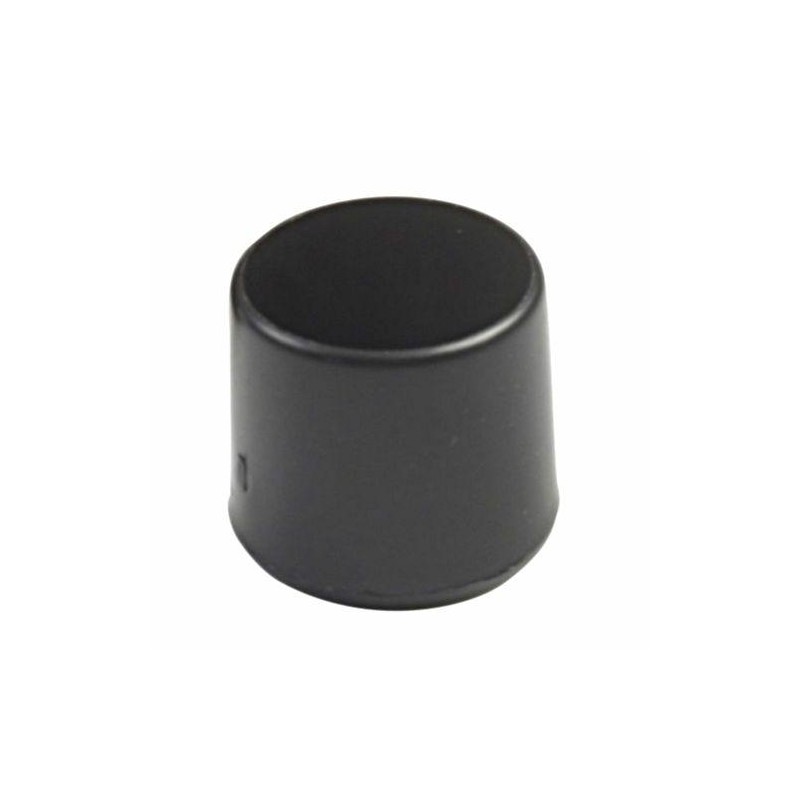 Nakładka meblowa okrągła 16mm czarna mod. 650
