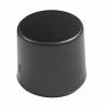 Nakładka meblowa okrągła 16mm czarna mod. 650