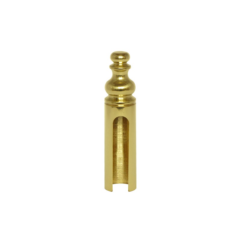 Osłonka do zawiasu wkręcanego fi. 15mm mosiężna ozdobna mod. 3154