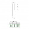Listwa przypod.110x20-2,20M MDF surowa