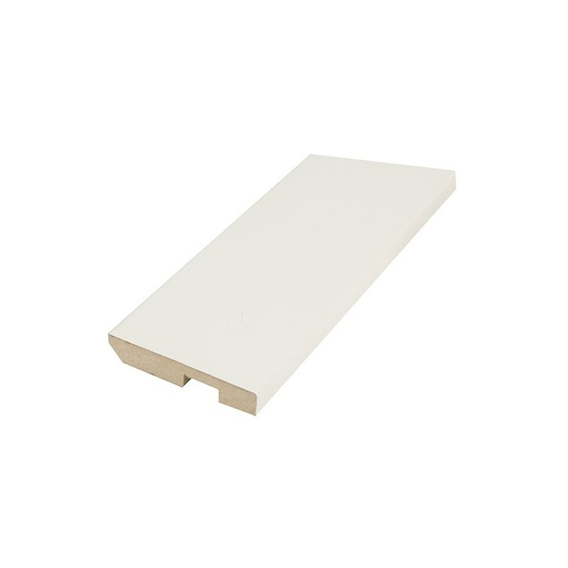 Listwa przypod.80x15-2,23M MDF/ML biała