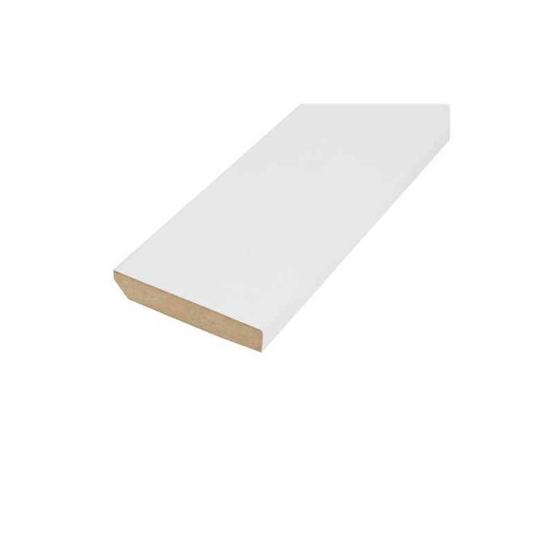Listwa przypod.90x13-2,23M MDF/ML biała
