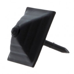 Ćwiek gwóźdź ozdobny piramida 40x40mm czarny mod.6