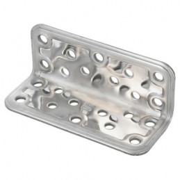 Łącznik kątowy do belek 40x40x100x2,2mm inox mod.304