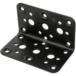 Łącznik kątowy do belek 60x60x100x2,2mm czarny mod.304