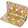 Łącznik kątowy do belek 60x60x100x2,2mm żółty ocynk mod.304