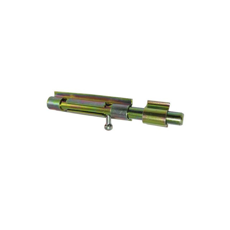 Zasuwka do spawania na kłódkę 120mm żółty ocynk mod.464