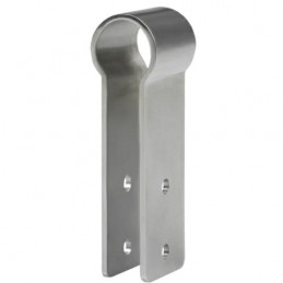 Łącznik kabiny 120x40x3mm do płyt 13mm INOX ze śrubami mod.201