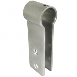 Łącznik kabiny 120x40x3mm do płyt 13mm INOX ze śrubami mod.201