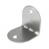 Kątownik kabin WC 50x52x52mm Inox mod.100