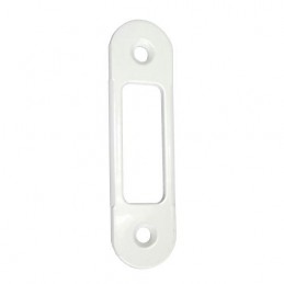 Zaczep Easy-Matic 22x82mm symetryczny okrągłe końce biały