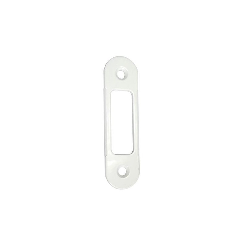 Zaczep Easy-Matic 22x82mm symetryczny okrągłe końce biały