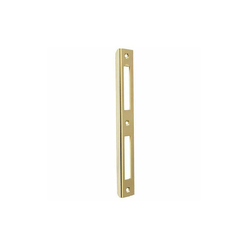 Zaczep kątowy 170x20x8mm mosiądzowany prost. do zamka EUROPA