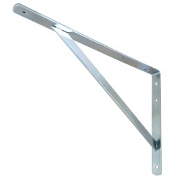 Wspornik półki wzmocniony stalowy cynkowany 400x275mm mod. 9