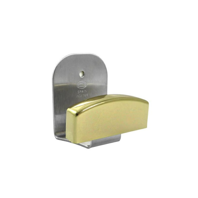 Wieszak pojedynczy przyklejany / przykręcany INOX / złoty 50x40mm mod. 8