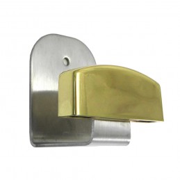 Wieszak pojedynczy przyklejany / przykręcany INOX / złoty 50x40mm mod. 8